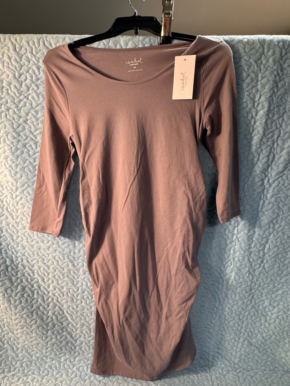 Long Sleeve isabel maternity knit dress small